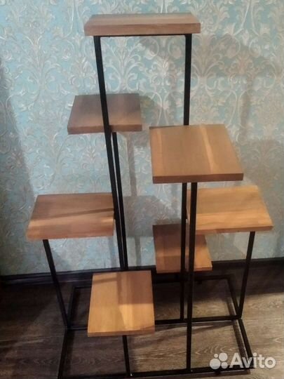 Полка для цветов напольная