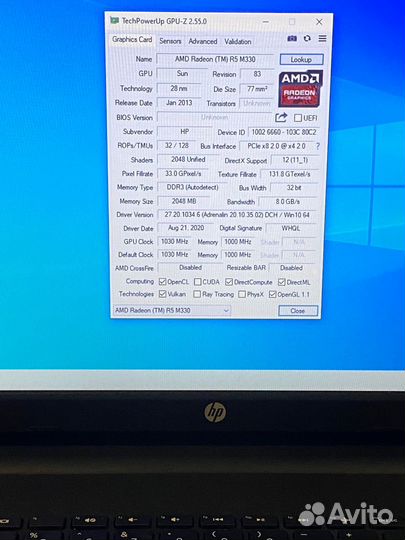 Ноутбук HP