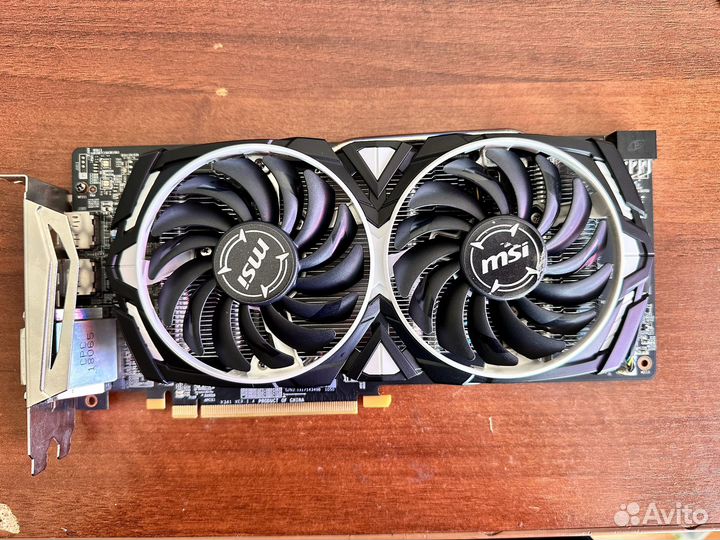 Видеокарта MSI Armor OC Radeon RX 580
