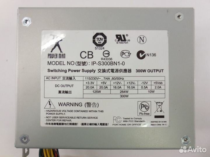 Блоки питания PC (300-450W)