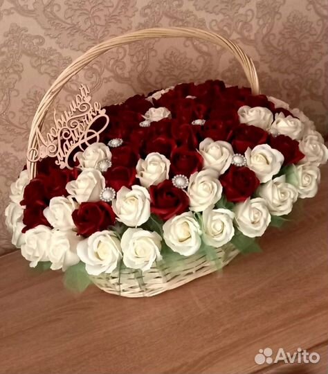 Мыло ручной работы букеты