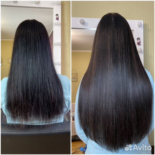 Наращивание волос холодное