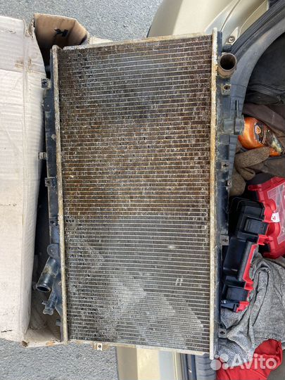 Радиатор охлаждения kia spectra