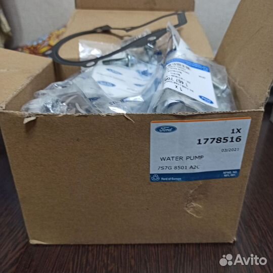 Насос водяной форд фокус 3 1.6