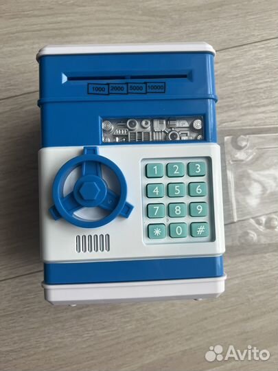 Детский сейф копилка новый