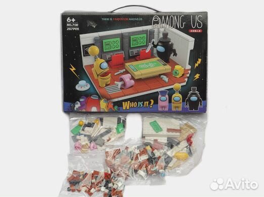 Конструктор Амонг ас (Among us) электрощитовая