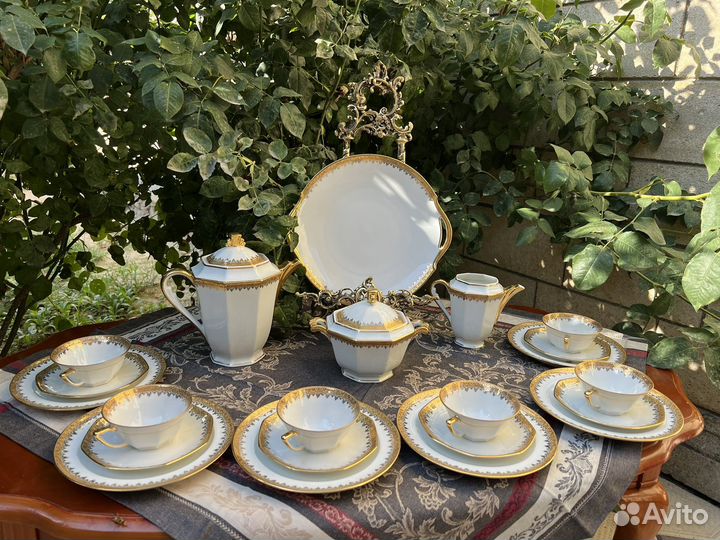 Старинный Французский сервиз