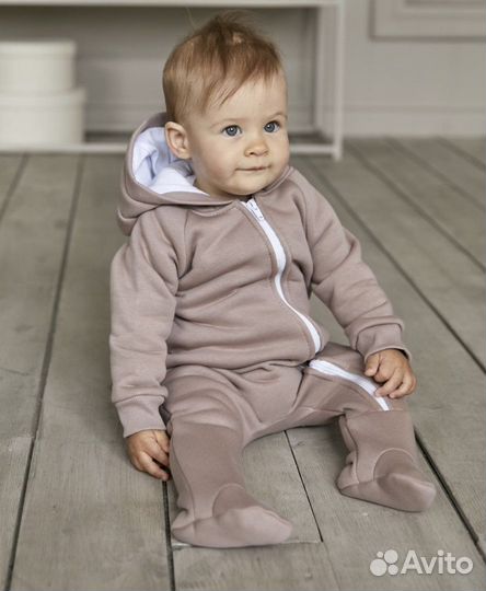 Комбинезон на флисе 74