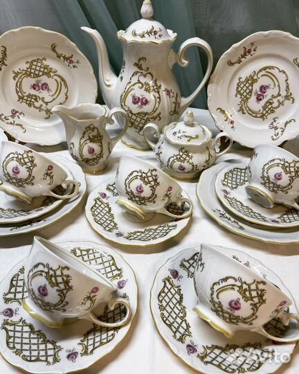 Райхенбах старинный фарфор Германия