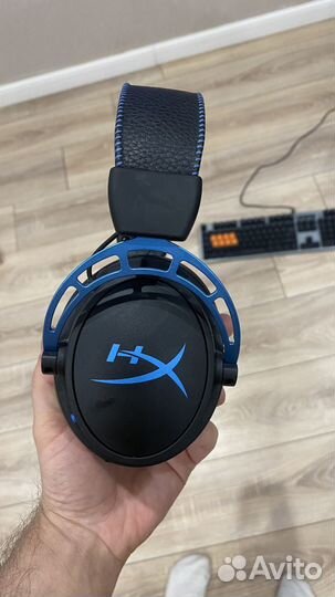 Наушники HyperX Cloud Alpha S HX-hscas-BL черный