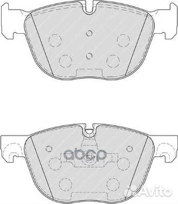 FDB4052 1297 00 34116778403 колодки дисковы