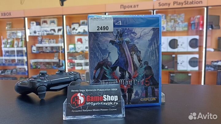 PS4 Devil may cry 5 (Новый)