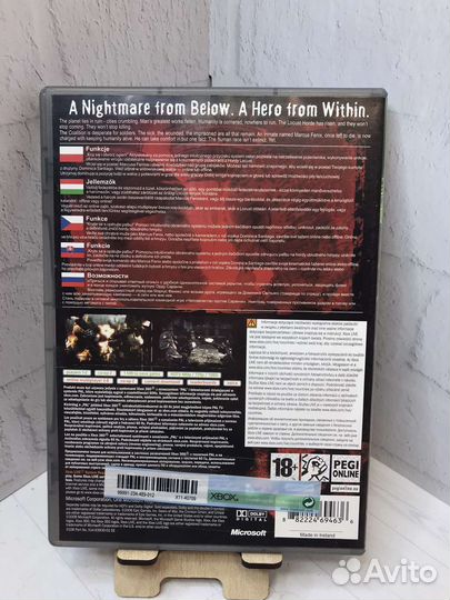 Игра Gears of War (xbox 360) Английская версия