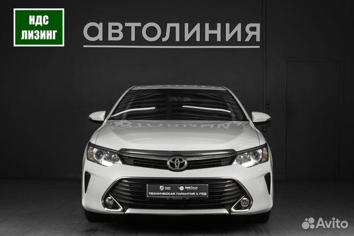 Toyota Camry 2.5 AT, 2016, 205 838 км