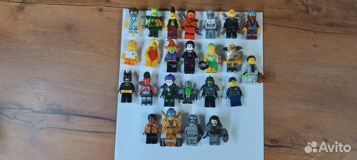 Lego минифигурок