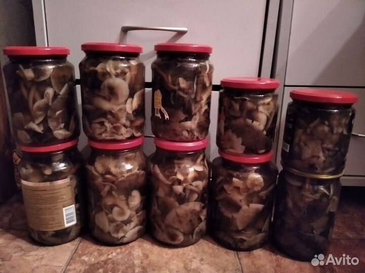 Грибы опята маринованные