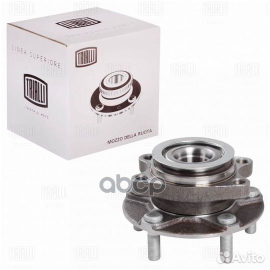 Ступица с подшипником nissan qashqai 06- перед