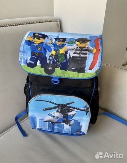Рюкзак lego Sity с сумкой для обуви 1-4 классс