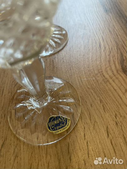 Рюмки хрустальные 4 шт