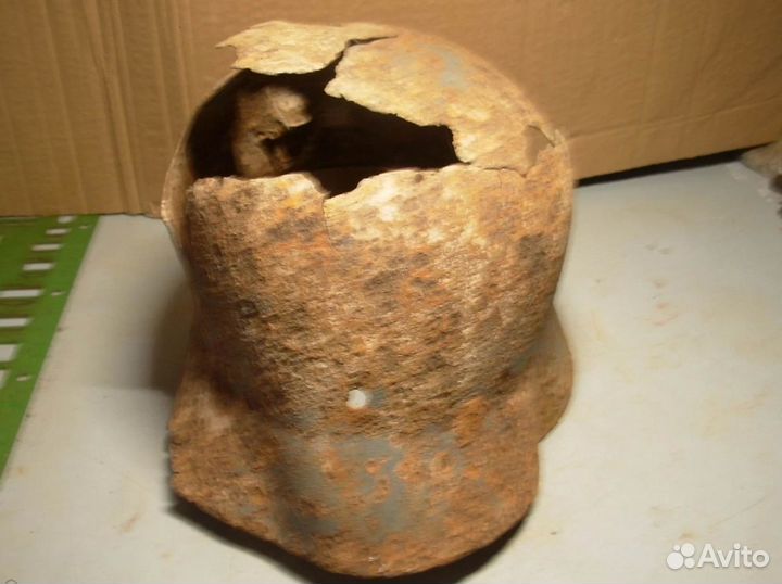 Каска немецкая Шлем Германия 1941 Антураж боевой