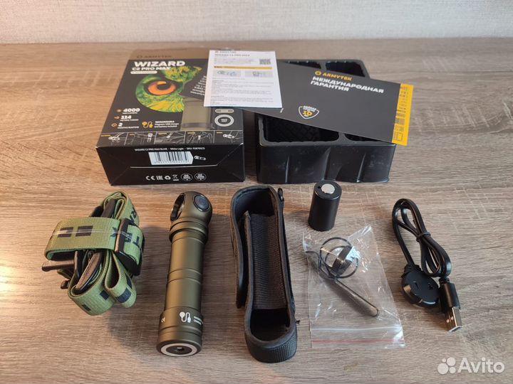 Фонарь Armytek wizard C2 pro max Olive