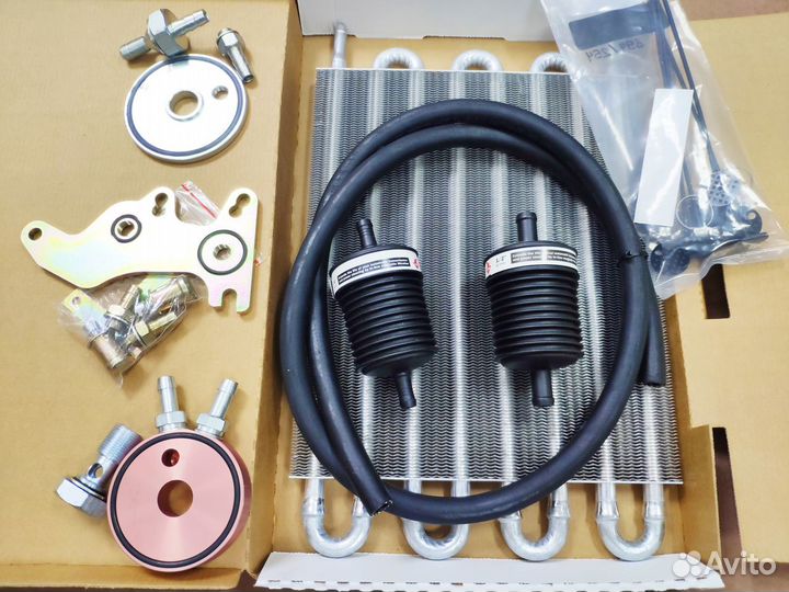 Радиатор кулер охлаждения АКПП CVT комплект Hayden