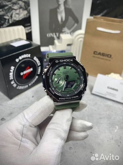 Часы G-Shock 2100 зеленые