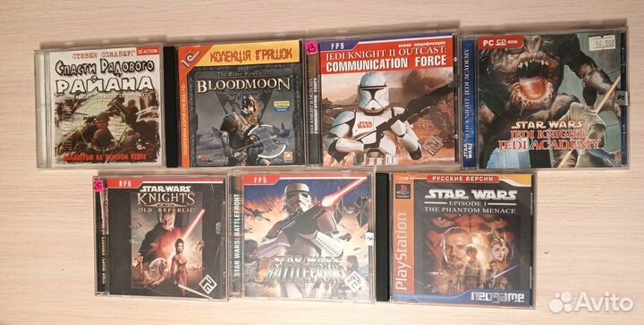 Игры на дисках DVD и CD для PC, Playstation 1