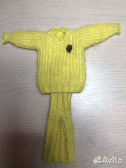 Вязаная одежда для кукол барби