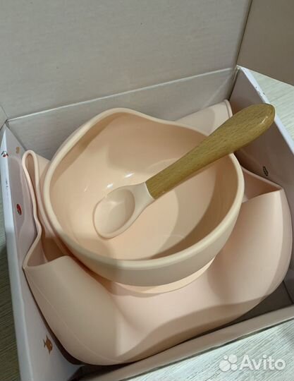 Новый силиконовый набор для кормления