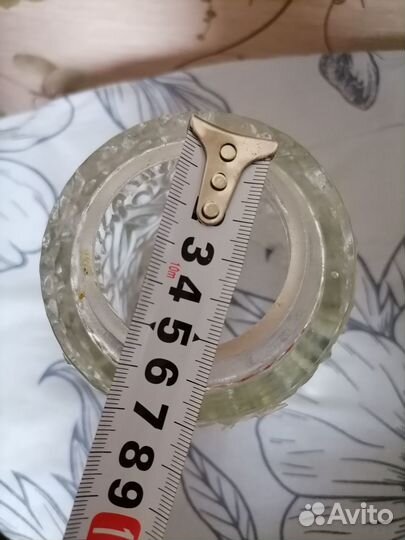 Плафоны для люстры стекло СССР 3 шт