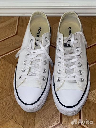 Белые кеды Converse all stars