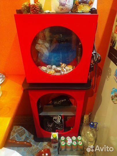 Интерьерный аквариум батискаф