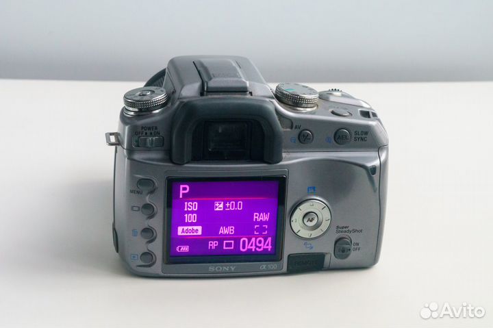 Sony A-100 kit 18-55 samii