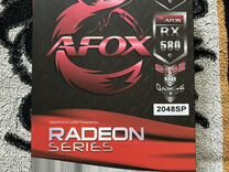 Видеокарта AFox radeon series rx580 8GB