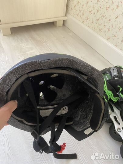 Ролики детские и шлем