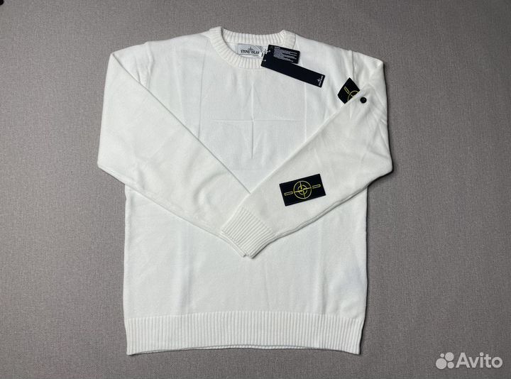 Свитер Stone Island белый