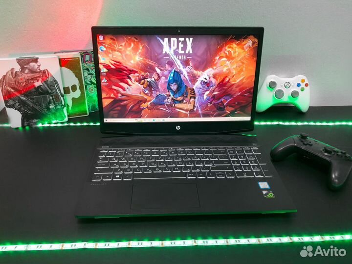 Мощный HP Pavilion Gaming GeForce GTX