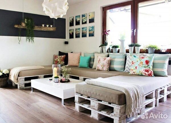 Изготовление мебели из поддонов на заказ