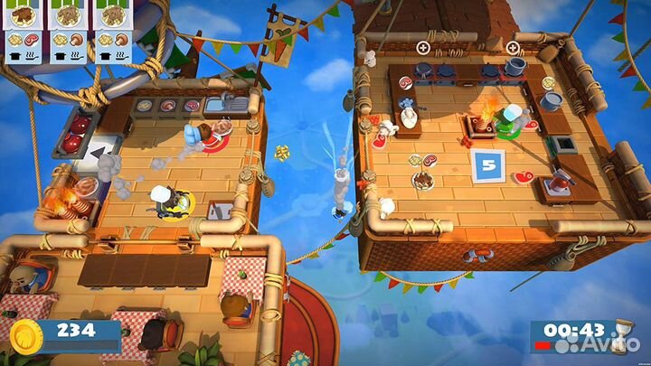 Overcooked & Overcooked 2 - Double Pack PS4