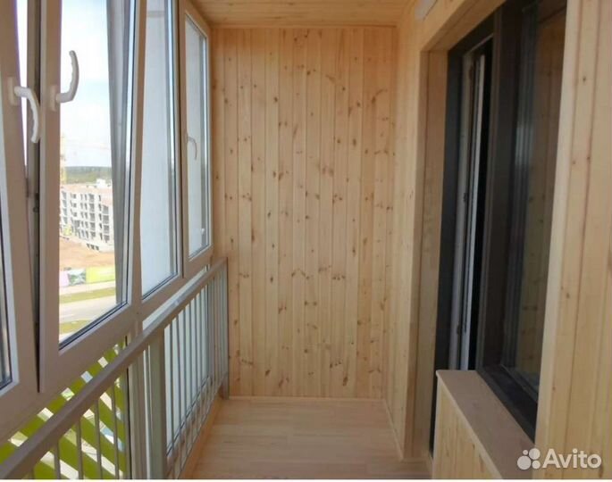 Лоджии пвх с отделкой под ключ