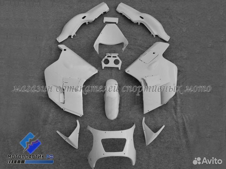 Yamaha TZR250 3MA 1989-1990 мотопластик, обвес мот