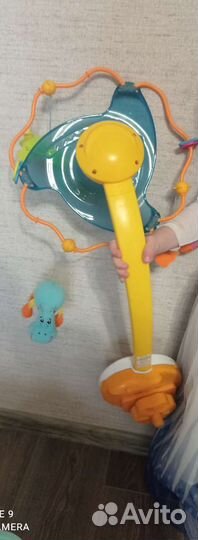 Электромобиль на детскую кроватку