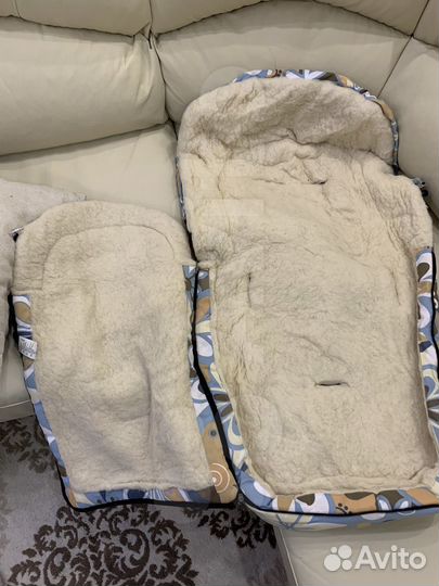 Конверт зимний меховой Womar