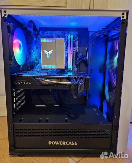 Игровой пк на гарантии. Ryzen 5, 16Gb, RX 5700XT