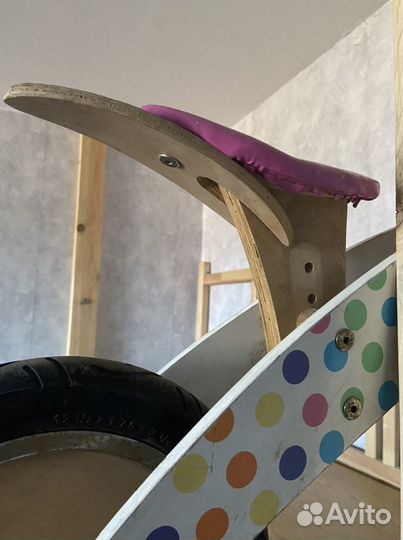 Беговел Kurve (деревянный)