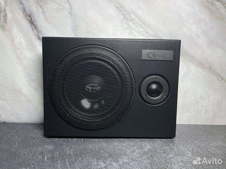 Активный сабвуфер автомобильный новый под сиденье