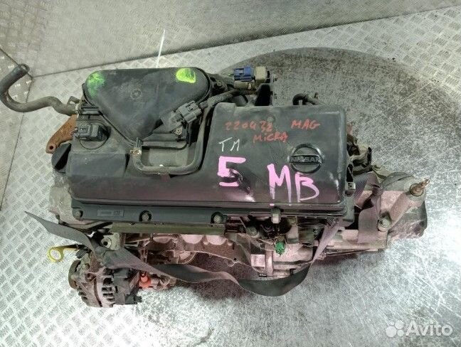 Двигатель CR12DE Nissan Micra (02-10) 1.2 + МКПП