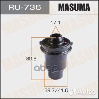 Сайлентблок зад. подрамника nissan note, tiida