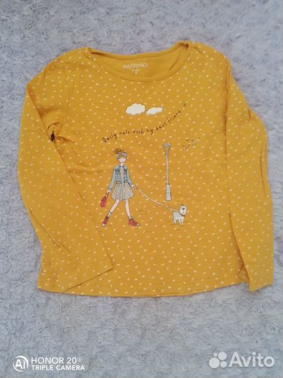 Одежда для девочки (платья, футб) р 122